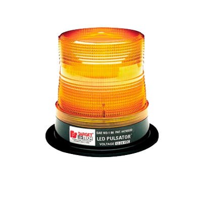 Burbuja PULSATOR LED ámbar, clase 2, montaje permanente