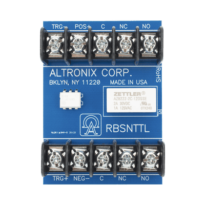 Módulo de relevador ultrasensitivo  Altronix 