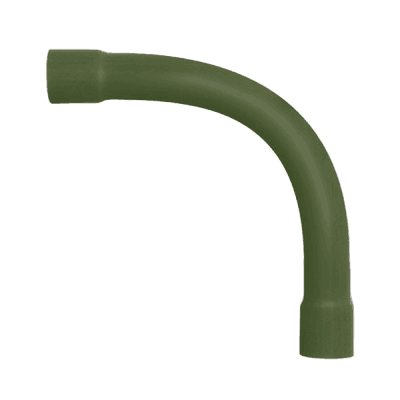 Codo para Tubería Conduit PVC Ligero de 2" (51 mm).