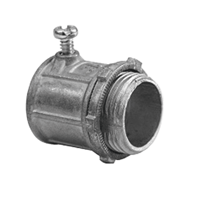 Conector de 1 1/2" para Tubo Pared Delgada con Tornillos Opresores.