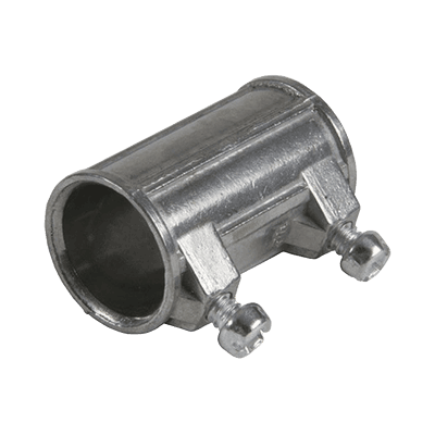 Cople de 1" para Tubo Pared Delgada con Tornillos Opresores.