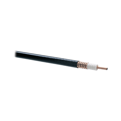 Cable coaxial Heliax de 7/8". Cobre corrugado. 100% Blindado