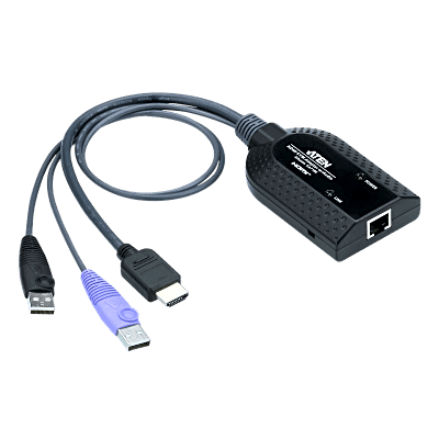 Módulo KVM USB HDMI | Virtual Media | Smart Card | Audio De-Embedder | RJ-45 | 1920x1200 | Compatible con KVM Serie KL, KN