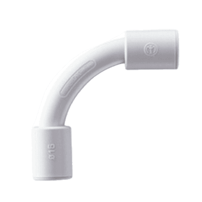 CURVA MORBIDX - IP67 - LIBRE DE HALÓGENOS - Ø 16MM - GRIS RAL7035