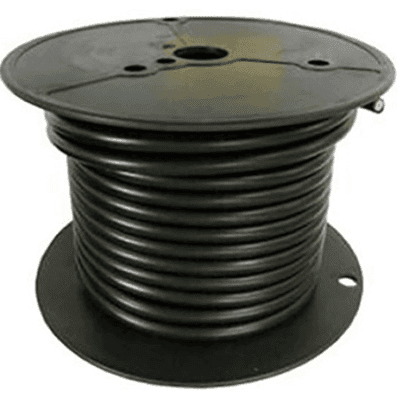 Cable para Batería Marina Cobra 2 AWG / 100 Pies / Cubierta PVC Retardante de Llama / Cobre Estañado Clase K / 600V / Temperatura 105°C Seco y 75°C Húmedo / Cumple UL 1426, UL Listed BC-5W2 y ABYC
