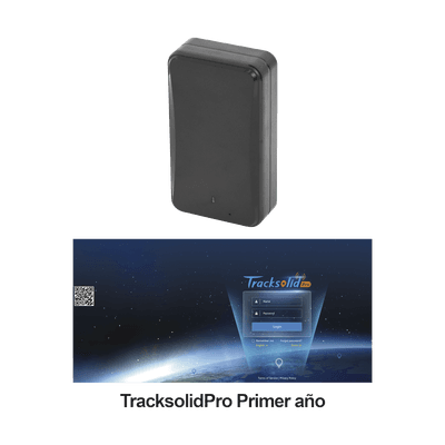 KIT Rastreador vehicular magnético / Especial para contenedores u oculto en vehículo / batería de larga duración / incluye una licencia anual para plataforma TracksolidPro 