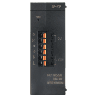 Módulo de Fuente para PLC L02 / Entrada 100-240VAC 50/60Hz / Salida 24VDC 2A 48W / Para PLCs L02 de Coolmay