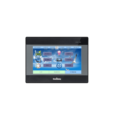 Panel HMI Táctil Industrial de 7 Pulgadas / Resolución 800x480 Píxeles / Interfaces RS232 + RS485 / Compatible con TPWorks Software / Pantalla Resistiva