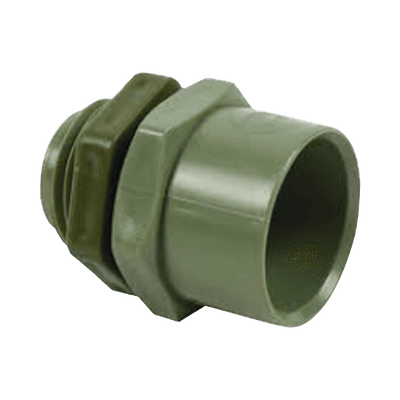 Conector de 2-1/2"  para tuberia PVC conduit pesado (60 mm)