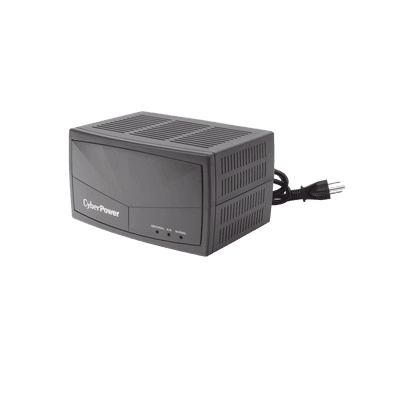Regulador De Voltaje para Línea Blanca de 2500VA/1500W, Entrada NEMA 5-15P, Con 1 Salida NEMA 5-15R y Supresión de Picos a 245 Joules