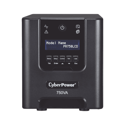 UPS de 750 VA/525 W, Topología Línea Interactiva, Entrada 120 Vca NEMA 5-15P, Onda Senoidal Pura, Tipo Torre, Con 6 Tomas NEMA 5-15R