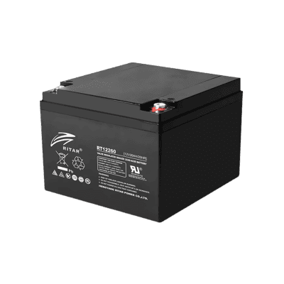 Batería 12Vcc 26Ah para UPS Trifásico Cyberpower 