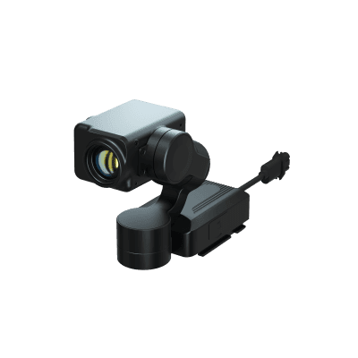 IR3  Spotlight Infrarrojo con Zoom/ Láser Clase 3B/ 4W / Alcance 300 m / Ángulo Ajustable 20°-60° / Compatible DJI M30 / Gimbal 3 Ejes