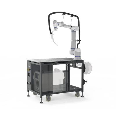 Estacion Con Brazo Robotico Colaborativo Especializado Para Procesos  De Soldadura Automatizada