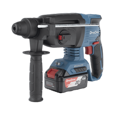 Martillo perforador inalámbrico SDS-PLUS, Incluye 2 Baterías 20V, 4.0 Ah, Cargador y Estuche