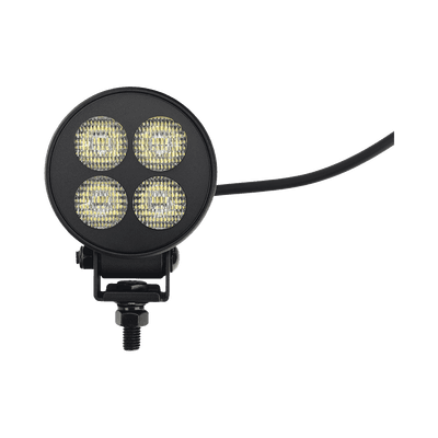 Luz de Trabajo Ultra brillante Circular, 4 LED, 2556 Lúmenes, 12-24 Vcd