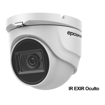 Eyeball TURBOHD 4K (8Megapixeles) / Gran Angular 102º / Lente 2.8 mm / Exterior IP67/ IR EXIR 30 mts / dWDR / TVI-AHD-CVI-CVBS