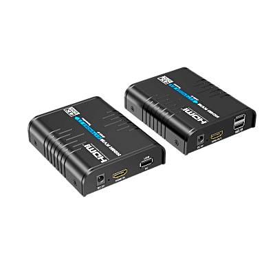 Extensor KVM HDMI 4K a 60 Hz | Transmisión hasta 120 mts con CAT6 | Resolución 4096x2160@60Hz | Ancho de Banda 18Gbps | HDCP1.4 y HDCP2.2 | Latencia 120~170ms | Conexión 1:1, 1:N, N:1, N:N