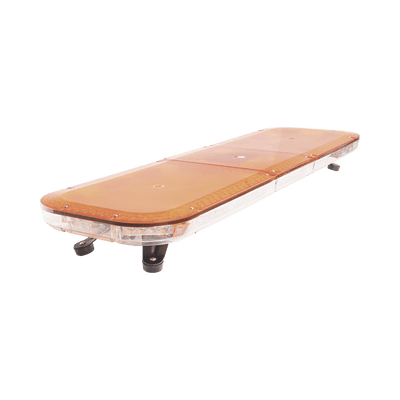 Barra de luces de 47" con 88 LEDs de alta potencia, color ámbar, ideal para equipar unidades de seguridad privada, minería e industria