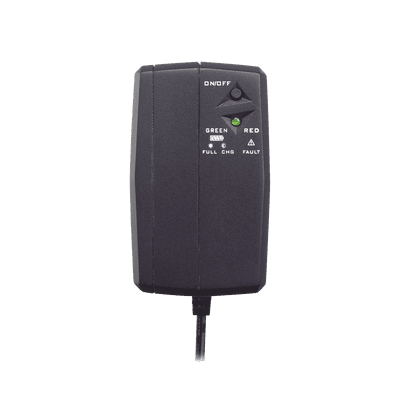 UPS de CD 25 W / Entrada 120 Vca / Salida 12 Vcd / Clavija NEMA 5-15P de entrada / Batería de Litio