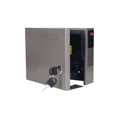 Fuente de poder profesional PREMIUM de 11 - 15 Vcc @ 6 Amper, para 4 camaras , con voltaje de entrada de: 85-264 Vca