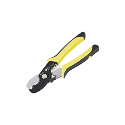 Pinza Pelacables (8-14 AWG) y Cortacables (2/0 AWG Max.) Diseño de Alta Precisión. Mango Ergonómico. 