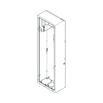 Gabinete sin Tapa para Barrera FAAC 615