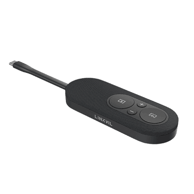 Pod Inalámbrico Para Kit CA400 o CA200 de Compartición de Pantalla 4K / Resolución 4K 30fps / Plug & Play / Compatibilidad Windows-Mac-Tablet-Smartphone / Distancia 10 m (32.8 ft) / USB-C PD + DP ALT