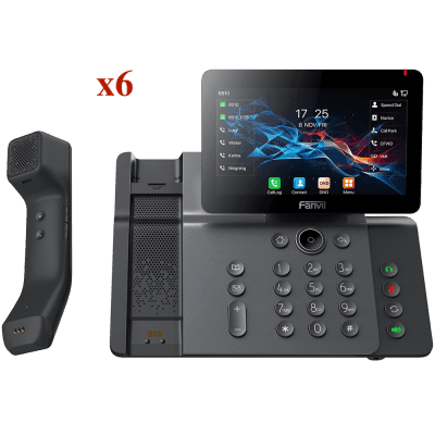 Kit modelo V66PRO ¡Llévate 6 Teléfonos por el Precio de 3!