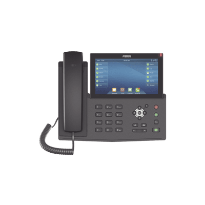 Teléfono IP empresarial para 20 lineas SIP, pantalla táctil, Bluetooth integrado para diadema, PoE y hasta 127 botones DSS con doble puerto Gigabit, soporta recepción de video