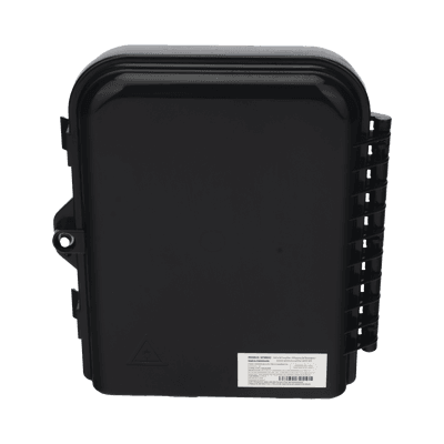 HUB Box Preconectorizada EASYCONN® de FiberHome para Exterior, IP68, Hasta 96 Empalmes, Incluye 2 Splitters 1*4 