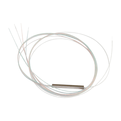 Splitter (Divisor Óptico) Tipo PLC, de 1x4, para Fusión (Sin Conectores)