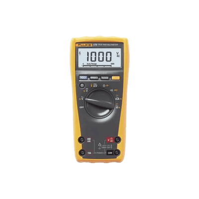 Multímetro Digital de Verdadero Valor Eficaz Serie 170 / 6000 Counts / CAT III 1000V CAT IV 600V / Precisión 0.09% CC / Gráfico de Barras Analógico / Medición Temperatura (Modelo 179) / Garantía de Por Vida