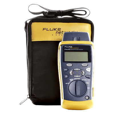 Calificador de Red CableIQ™, para Medición de Capacidades en Redes 10/100/1000 Base-T, y Compatibilidad con VoIP, Datos y Vídeo