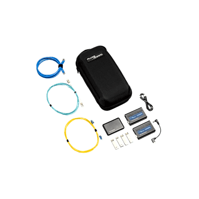Probador de fibra para LinkIQ de 1 Gb/s y 10 Gb/s / Ping y Diagnóstico Switch / Bolsa de Transporte