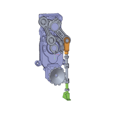 Motor con Mecanismo Derecho para Barreras Hikvision DS-TMG420-R