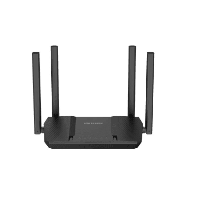 Router Inalámbrico WISP Gigabit / Hasta 1200 Mbps / Doble Banda AC (2.4 GHz y 5 GHz) / 3 Puertos LAN 10/100/1000 Mbps + 1 Puerto WAN 10/100/1000 Mbps /  4 Antenas Externas Omnidireccional de 5 dBi / Interior