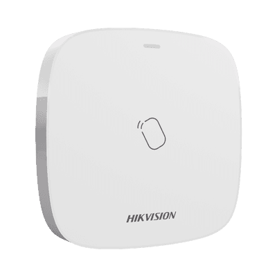 (AX HUB) Lector de Tag Inalámbrico para Panel de Alarma HIKVISION / Exterior IP65 / Permite Armar y Desarmar