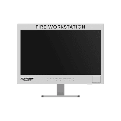 (HikFire) Estación de Trabajo con Doble Tarjeta de Red / Pantalla LCD de Grado Industrial / Interfaz RS-232 y RS-485