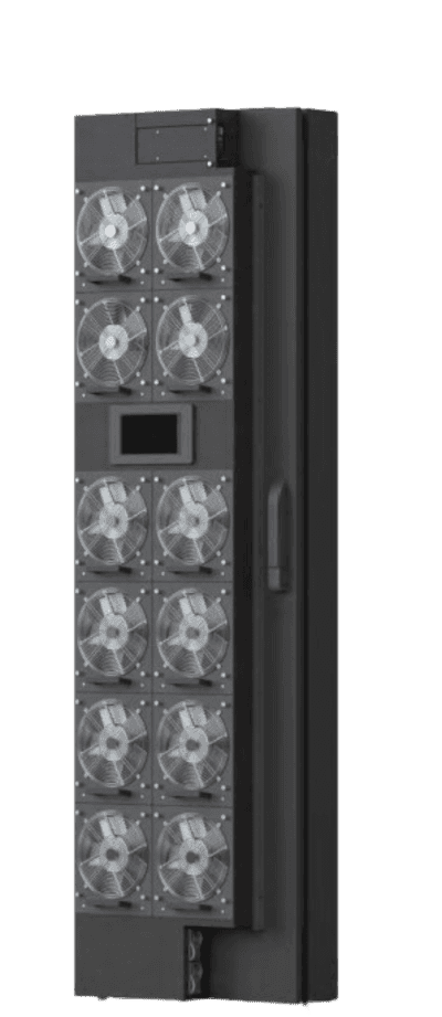 Enfriador de Puerta Trasera RackChiller RDHX PRO Activo, Agua Refrigerada, 42U 800W, 12 Ventiladores DC, Componentes Intercambiables en Caliente, IP20, 195-277V, Monitorización Ethernet