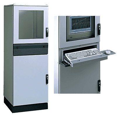 Gabinete Modular Industrial PROLINE PC Tipo 12 1800 x 600 x 600 mm (70.9 x 23.6 x 23.6 in) en Acero Gris RAL 7035 / IP55 / UL 508A / cUL / NEMA 12 / VDE