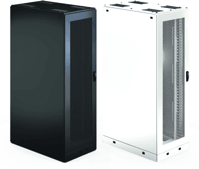 Gabinete de Servidor ProLine S1, 45U, 2150 x 800 x 1200 mm, Acero Negro RAL 9005, Kit Ruedas/Niveladores, Gestión de Cableado, Flujo de Aire Optimizado