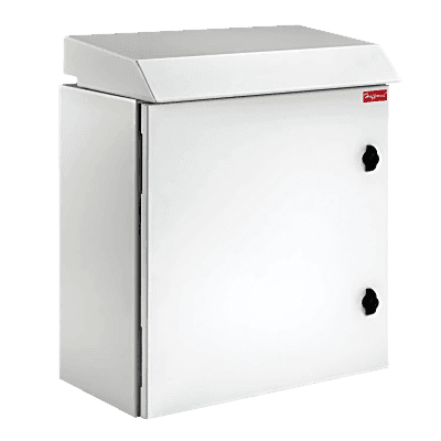 Gabinete Rack 19 UR ProTek Tipo 3R Exterior con Ventiladores Termostáticos / 92.2 cm x 60 cm x 61 cm (36.3 in x 23.6 in x 24 in) / Acero Gris RAL 7035  / Protección IP32 IK10