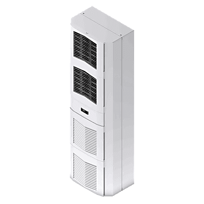 Aire Acondicionado SpectraCool Slim Fit / 2500W (8500 BTU/h) / 460V Trifásico / Montaje Múltiple / Gabinete Acero Gris RAL 7035