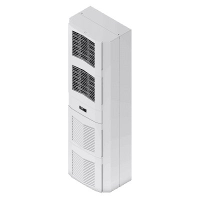 Aire Acondicionado SpectraCool Slim Fit / 4000W (13500 BTU/h) / 460V Trifásico / Montaje Múltiple / Gabinete Acero Gris RAL 7035