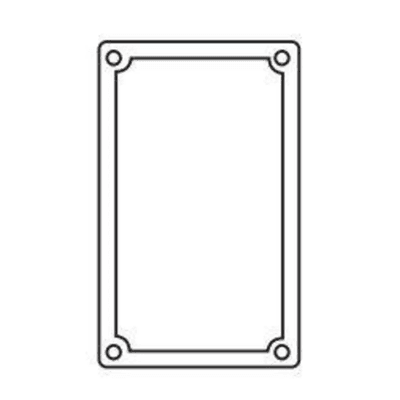 Empaque de Neopreno para Cajas FS/FD de 1 Gang.
