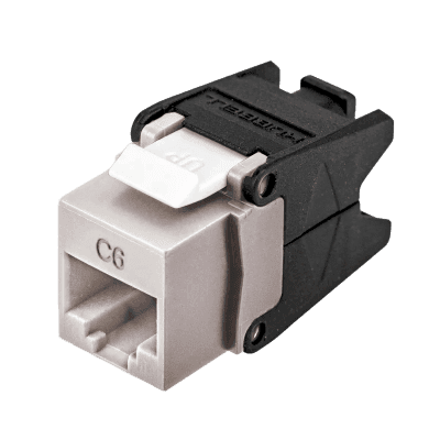 Jack RJ45 NEXTSPEED Categoría 6 / Cobra-Lock Termination / 802.3bt PoE / 750 Ciclos Mating / 1000V AC / UL 94V-0