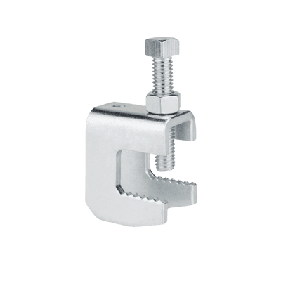 Mordaza de Acero Fija barras de 3/4", para varilla roscada de 3/8".