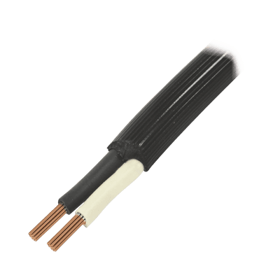 Cable Eléctrico de Uso Rudo 2 Hilos Calibre 10 AWG, Hasta 600 V. Rollo de 100 m.