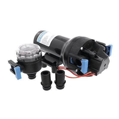Bomba de diafragma controlada por presión para trabajo pesado ParMax 6 de 24 Vcd 60PSI